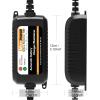 imageMOTOPOWER MP00206A 12V 15Amp Automatic Battery Charger Battery Maintainer for Cars Motorcycles ATVs RVs Powersports Boat and More