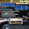imageMOTOPOWER MP00206A 12V 15Amp Automatic Battery Charger Battery Maintainer for Cars Motorcycles ATVs RVs Powersports Boat and More
