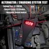 imageMOTOPOWER MP0514A 12V Digital Car Battery Tester Voltmeter and Charging System Analyzer with LCD Display and LED Indication  Black Rubber Paint