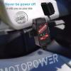 imageMOTOPOWER MP0608 31Amp Motorcycle Dual USB Port SAE to USB Adapter Battery Monitor with Switch Control and LED IndicatorsDual USB  Batt MonitorSAE Harness not included
