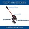 imageMOTOPOWER MP0609A 31Amp Motorcycle USB Port Kit SAE to USB Adapter On Motorcycleb  SAE to USB Adapter