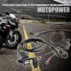 imageMOTOPOWER MP0609C 31Amp Waterproof Motorcycle Dual USB Charger Kit SAE to USB Adapter Cable Phone Tablet GPS ChargerbSAE to Dual USB Adapter  Ring Terminal Harness