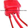 imageMOTOPOWER MP69011 Battery Quick Release Connectors Battery Quick Disconnect Terminals Red ampamp Blacka  Battery Quick Release Connectors