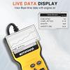 imageMOTOPOWER MP69033 Car OBD2 Scanner Code Reader Engine Fault Scanner CAN Diagnostic Scan Tool for All OBD II Protocol Cars Since 1996 YellowYellow