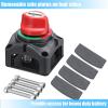 imageMOTOPOWER MP69157 Battery Switch Battery Isolator 12BothOff Battery Disconnect Master Cutoff Switch for Marine Boat Car RV ATV UTV Vehicle