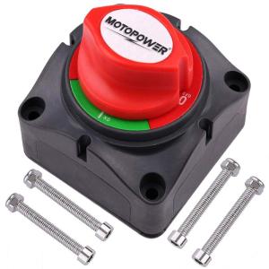 imageMOTOPOWER MP69156 Boat Battery Switch Battery Isolator
