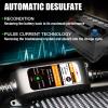 imageMOTOPOWER MP00205A 12V 800mA Automatic Battery Charger Battery Maintainer Trickle Charger and Battery Desulfator 2 Pack
