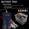 imageMOTOPOWER MP0514B 12V Digital Battery Tester Voltmeter and Charging System Analyzer with LCD Display and LED Indication  Blue Rubber Paint