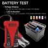 imageMOTOPOWER MP0514C 12V Digital Battery Tester Voltmeter and Charging System Analyzer with LCD Display and LED Indication  Red Rubber Paint