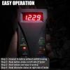 imageMOTOPOWER MP0514E 12V Digital Car Battery Tester Voltmeter and Charging System Analyzer with LCD Display and LED Indication  Midnight Green Rubber Paint