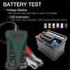 imageMOTOPOWER MP0514E 12V Digital Car Battery Tester Voltmeter and Charging System Analyzer with LCD Display and LED Indication  Midnight Green Rubber Paint