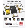 imageMOTOPOWER MP69033 Pro OBD2 Scanner Code Reader Check Engine Fault Light Diagnostic Scan Tool with Battery TesterYellow
