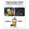 imageMOTOPOWER MP69033 Pro OBD2 Scanner Code Reader Check Engine Fault Light Diagnostic Scan Tool with Battery TesterYellow