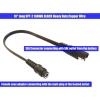 imageMOTOPOWER MP69006 10quot SAE to Coax Female Adapter Cable SAE to DC Coax Motorcycle Heat Clothing Jack Adapter2  SAE to Coax Femal Adapter