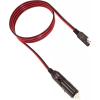 imageMOTOPOWER MP68996A 5FT 12V Cigarette Lighter Plug to SAE Quick Release Adapter Extension Charging Cable with Fuse and LED Light