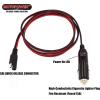 imageMOTOPOWER MP68996A 5FT 12V Cigarette Lighter Plug to SAE Quick Release Adapter Extension Charging Cable with Fuse and LED Light