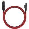 imageMOTOPOWER MP68996A 5FT 12V Cigarette Lighter Plug to SAE Quick Release Adapter Extension Charging Cable with Fuse and LED Light